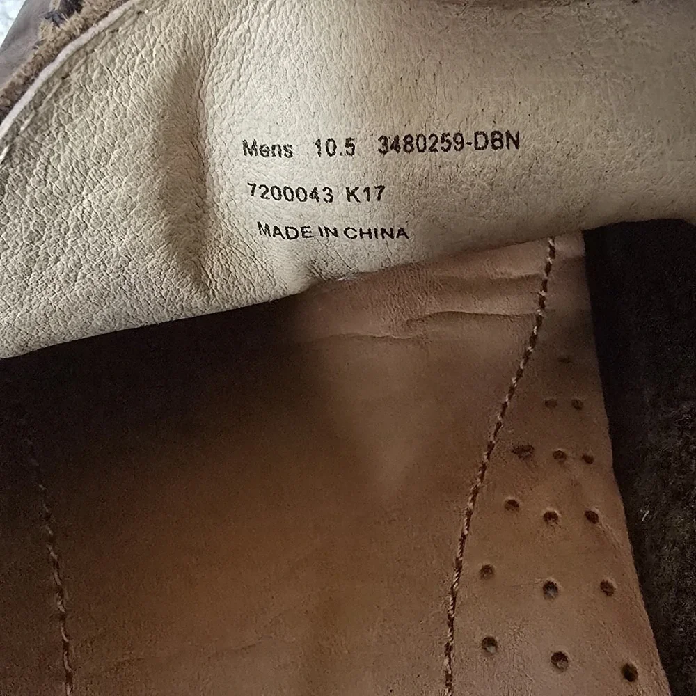 Frye Lewis Venetian Brown Leather Men's Loafer Slip On Shoe Size 10.5